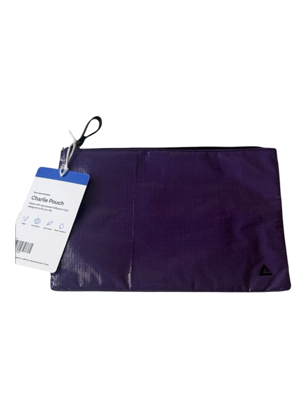 RAREFORM Charlie Zipper Pouch Purple